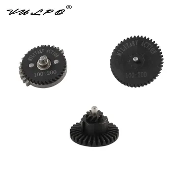 Hunting Accessories Drive Ratio 100:200 Reinforcement helical high torque Gear Set for Ver.2/3 Airsoft AEG gearboxs
Hunting Accessories Drive Ratio 100:200 Reinforcement helical high torque Gear Set for Ver.2/3 Airsoft AEG gearboxs