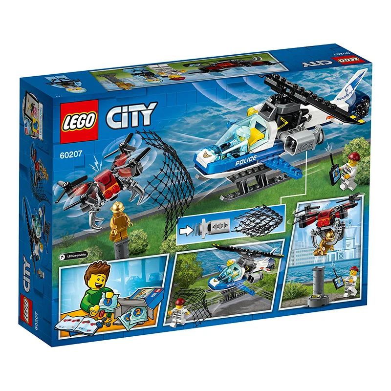 LEGO March New Products City Series Air SWAT Unmanned Aerial Vehicle Pursuit 60207 Lego Toy Building Blocks
LEGO March New Products City Series Air SWAT Unmanned Aerial Vehicle Pursuit 60207 Lego Toy Building Blocks