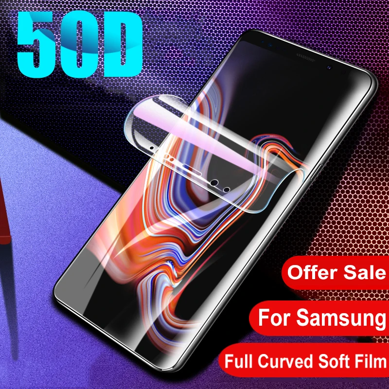 50D Full Curved Screen Protector Film For Samsung Galaxy S9 S8 S7 S6 Edge S9 Plus Note 8 9 Protective Film Not Tempered Glass
50D Full Curved Screen Protector Film For Samsung Galaxy S9 S8 S7 S6 Edge S9 Plus Note 8 9 Protective Film Not Tempered Glass