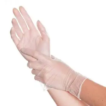 Vinyl Powder Free Clear Examination Gloves Powder Free & Latex Free - Medium Size Comfortable To Wear - BOX OF 100 Gloves
Vinyl Powder Free Clear Examination Gloves Powder Free & Latex Free - Medium Size Comfortable To Wear - BOX OF 100 Gloves