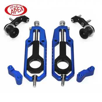 For Yamaha-R1 YZF R1 CNC Chain Tensioner Catena Adjuster with Paddock Bobbins Aluminium 2007 2008 2009 2010 2011 2012 2013 2014 
For Yamaha-R1 YZF R1 CNC Chain Tensioner Catena Adjuster with Paddock Bobbins Aluminium 2007 2008 2009 2010 2011 2012 2013 2014