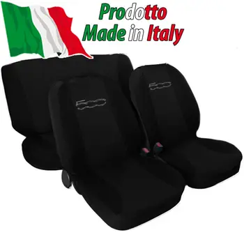 COPRISEDILI PER FIAT 500 NUOVA FODERE AUTO COPRI SEDILI BICOLORE NERO-NERO
COPRISEDILI PER FIAT 500 NUOVA FODERE AUTO COPRI SEDILI BICOLORE NERO-NERO