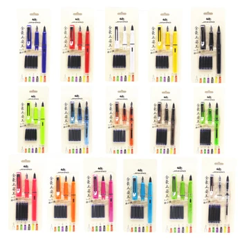 Jinhao 5pcs Blue ink Jinhao 599 all series 2 suits Medium fine nib fountain pen black
Jinhao 5pcs Blue ink Jinhao 599 all series 2 suits Medium fine nib fountain pen black