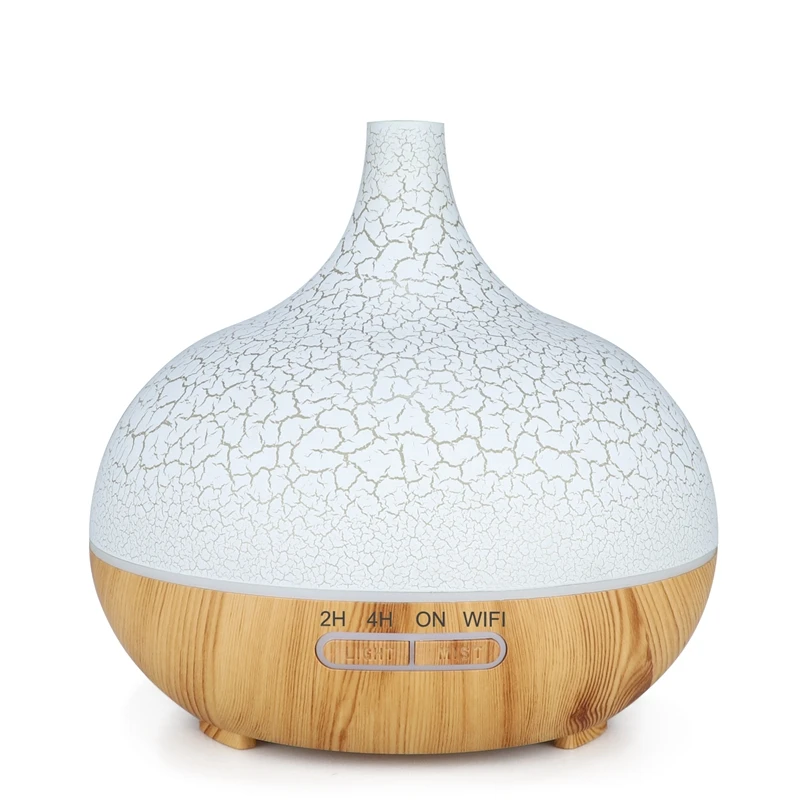 Smart WiFi Essential Oil Diffuser Air Humidifier Works with Alexa Google Home US Plug Light Wood
Smart WiFi Essential Oil Diffuser Air Humidifier Works with Alexa Google Home US Plug Light Wood