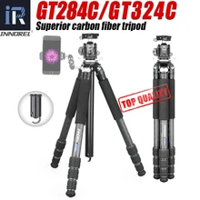 GT284C/324C Professional Carbon Fiber Travel Tripod for DSLR Camera Low Gravity Center Ballhead & Special-shaped Center Column
GT284C/324C Professional Carbon Fiber Travel Tripod for DSLR Camera Low Gravity Center Ballhead & Special-shaped Center Column