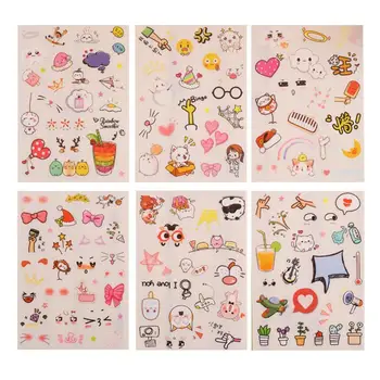 6 Sheets/set Scrapbook Stickers Cute Rabbit Decorative Planner Diy Stickers Custom Notes Sticker Personalized Sticky Diary Z2K3
6 Sheets/set Scrapbook Stickers Cute Rabbit Decorative Planner Diy Stickers Custom Notes Sticker Personalized Sticky Diary Z2K3