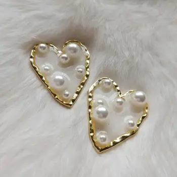 Large Irregular Heart Open Bezel Pendant with Irregular Wavy Deco Frame for UV Resin Filling Kawaii Jewelry Making Earring Hooks
Large Irregular Heart Open Bezel Pendant with Irregular Wavy Deco Frame for UV Resin Filling Kawaii Jewelry Making Earring Hooks