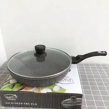 Germany wheat meal stone pattern frying pan non stick electromagnetic stove general pancake wok Aluminum Alloy Glass Cover
Germany wheat meal stone pattern frying pan non stick electromagnetic stove general pancake wok Aluminum Alloy Glass Cover