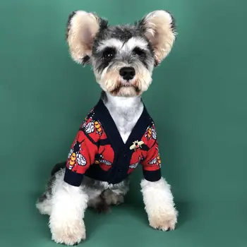 Dog clothes autumn and winter fashion small dog Teddy fadou sweater cardigan pet clothes cotton
Dog clothes autumn and winter fashion small dog Teddy fadou sweater cardigan pet clothes cotton