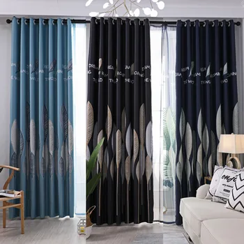 Big Leaf Print Blackout Curtains for Living Room Thermal Insulated 1 Panel Window Treatment Drapes for Bedroom Kitchen Home Use
Big Leaf Print Blackout Curtains for Living Room Thermal Insulated 1 Panel Window Treatment Drapes for Bedroom Kitchen Home Use