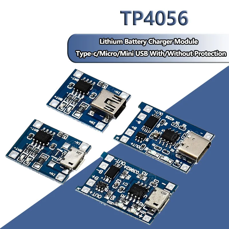 Mini Micro-c USB 5V 1A 18650 TP4056 модуль зарядного устройства литиевой батареи зарядная плата