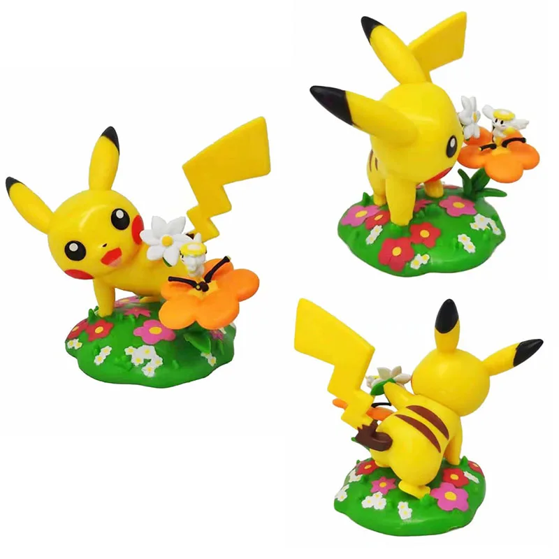 Blooming Curiosity Pika Vinyl Figures Toys Japanese Anime pikachu Figure Model Collection Toys for Kids
Blooming Curiosity Pika Vinyl Figures Toys Japanese Anime pikachu Figure Model Collection Toys for Kids