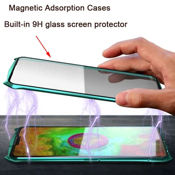 

360 Full Protective Magnetic Case For Huawei Mate 30 Pro Case mate30pro Cases Cover Bumper for huawei Mate30 case glass Fundas