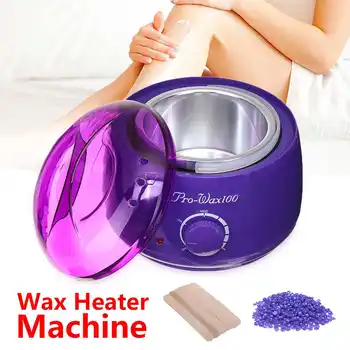 

LUCKFINE Paraffin Wax Machine Hair Removal Wax Warmer Kit Wax Heater Machine 500cc 100g 100g Wax Beans to SPA Hands Feet