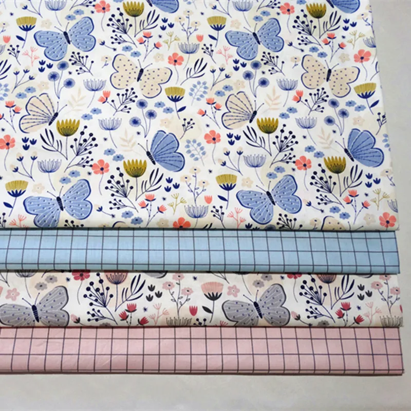 Pure Cottton Quilting Twill Fabric Printing Butterfily Baby Kids Cotton Cloth Made Fabric Houeshold Textile Hand Sewing Supply
Pure Cottton Quilting Twill Fabric Printing Butterfily Baby Kids Cotton Cloth Made Fabric Houeshold Textile Hand Sewing Supply