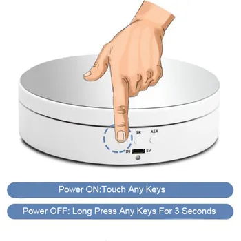 Electric Rotating Jewelry Display Stand Base Jewelry Organizer High Power Turntable Jewellery Packaging Display Jewelry Box
Electric Rotating Jewelry Display Stand Base Jewelry Organizer High Power Turntable Jewellery Packaging Display Jewelry Box