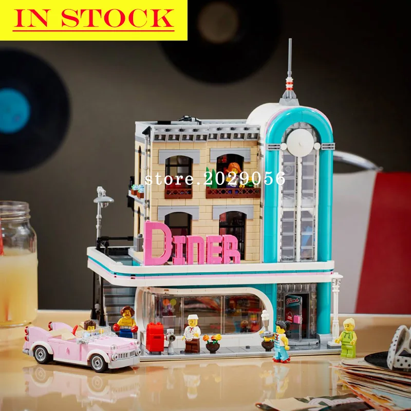 In Stock The Downtown Dinner 15037 Street View Series 2018 Creator New Model Building Blocks Bricks 2778Pcs Compatible 10260
In Stock The Downtown Dinner 15037 Street View Series 2018 Creator New Model Building Blocks Bricks 2778Pcs Compatible 10260