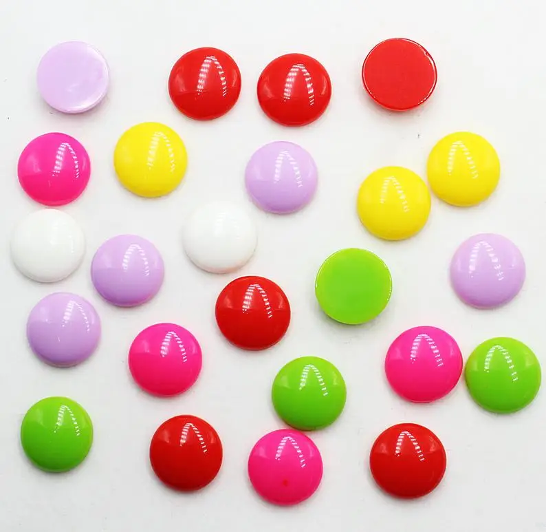 180pcs 16mm Opaque Assorted Color Diameter 16mm Glossy Round Domed Flat Back resin Cabochons - not drilled
180pcs 16mm Opaque Assorted Color Diameter 16mm Glossy Round Domed Flat Back resin Cabochons - not drilled