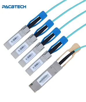 Data center 100G AOC QSFP28 to 4x25G SFP28 Breakout AOC Active Optical Cable
Data center 100G AOC QSFP28 to 4x25G SFP28 Breakout AOC Active Optical Cable