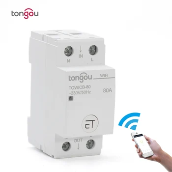 WiFi Circuit Breaker Remote Control by eWeLink APP Voice Control With Amazon Alexa Google Home 36mm Din Rail Main Switch TONGOU
WiFi Circuit Breaker Remote Control by eWeLink APP Voice Control With Amazon Alexa Google Home 36mm Din Rail Main Switch TONGOU