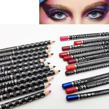 

22Colors Longlasting Waterproof Matte Eyeliner Eyebrow Pencil Lip Liner Cosmetic Charming Eye Makeup