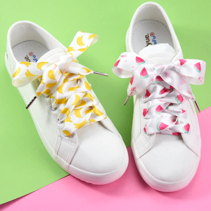 2.5 cm Flower Printing Satin Shoelaces Flesh Print Color 80/100/120/140 cm Bowknot Sneaker Sport Shoes White Shoes Laces Dropsh
2.5 cm Flower Printing Satin Shoelaces Flesh Print Color 80/100/120/140 cm Bowknot Sneaker Sport Shoes White Shoes Laces Dropsh