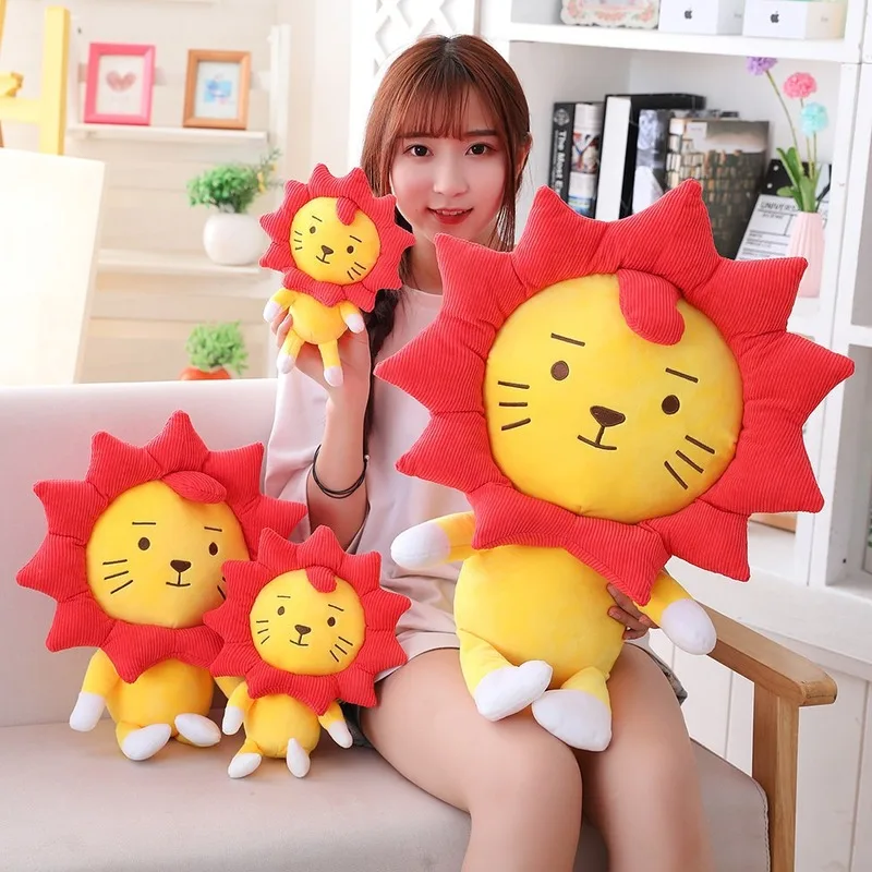 New Creative Cute Cartoon Sunflower Sunflower Lion Doll Pillow Plush Toy Children Birthday Gifts
New Creative Cute Cartoon Sunflower Sunflower Lion Doll Pillow Plush Toy Children Birthday Gifts