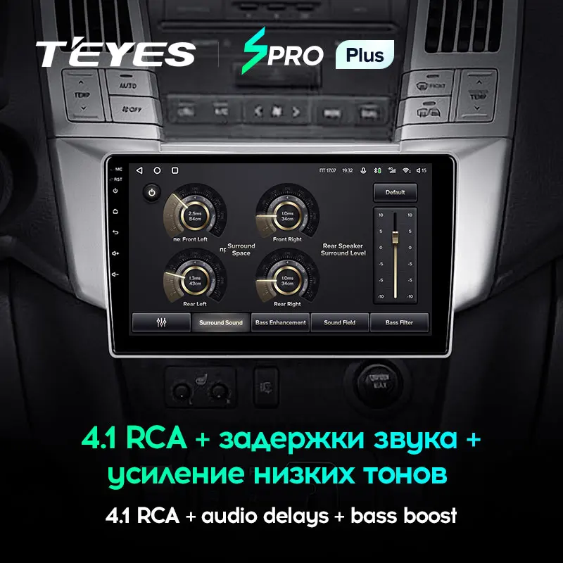 TEYES SPRO Plus Штатная магнитола For Лексус РХ 300 330 350 Lexus RX330 RX350 RX400H Toyota harrier 2003 2009 до 8 ЯДЕР