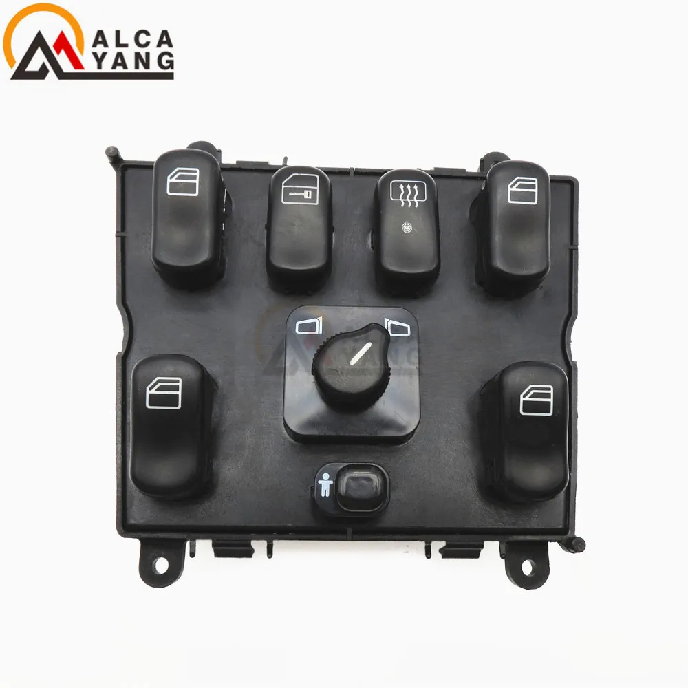 Power Window Switch New Black Front Mercedes ML Class ML320 ML430 1638206610