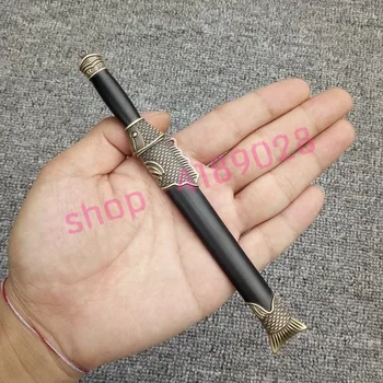 Alloy, mini fish intestines sword (cut edge), exquisite handicrafts collection
Alloy, mini fish intestines sword (cut edge), exquisite handicrafts collection