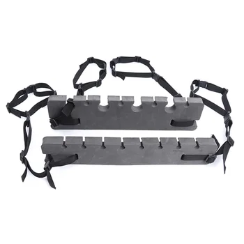 2pcs/ Set Adjustable Portable Space Saving Lightweight Magnetic Easy Install Fishing Rod Rack Holder Sport Car Mounted Universal 
2pcs/ Set Adjustable Portable Space Saving Lightweight Magnetic Easy Install Fishing Rod Rack Holder Sport Car Mounted Universal