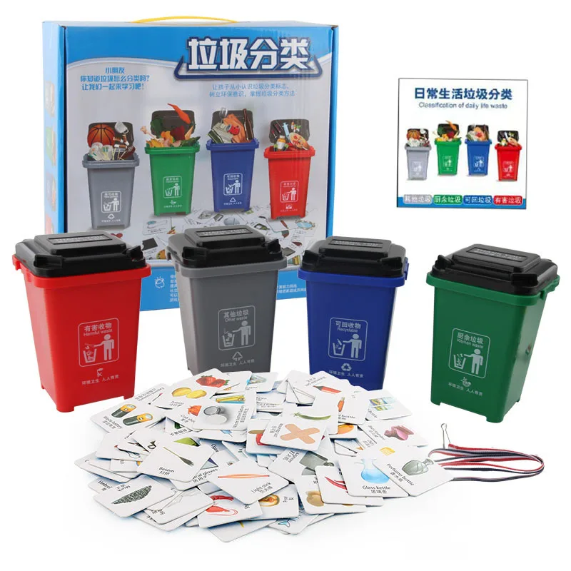 Garbage Compartmental Building Blocks Garbage Can Toy Game Props Mini Brain Force Combat Educational Card Children Early Educati
Garbage Compartmental Building Blocks Garbage Can Toy Game Props Mini Brain Force Combat Educational Card Children Early Educati