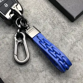 Car Keychain Knitting PU Leather Keyring Covers Key Chain Ring Automobiles Accessories Car-styling
Car Keychain Knitting PU Leather Keyring Covers Key Chain Ring Automobiles Accessories Car-styling