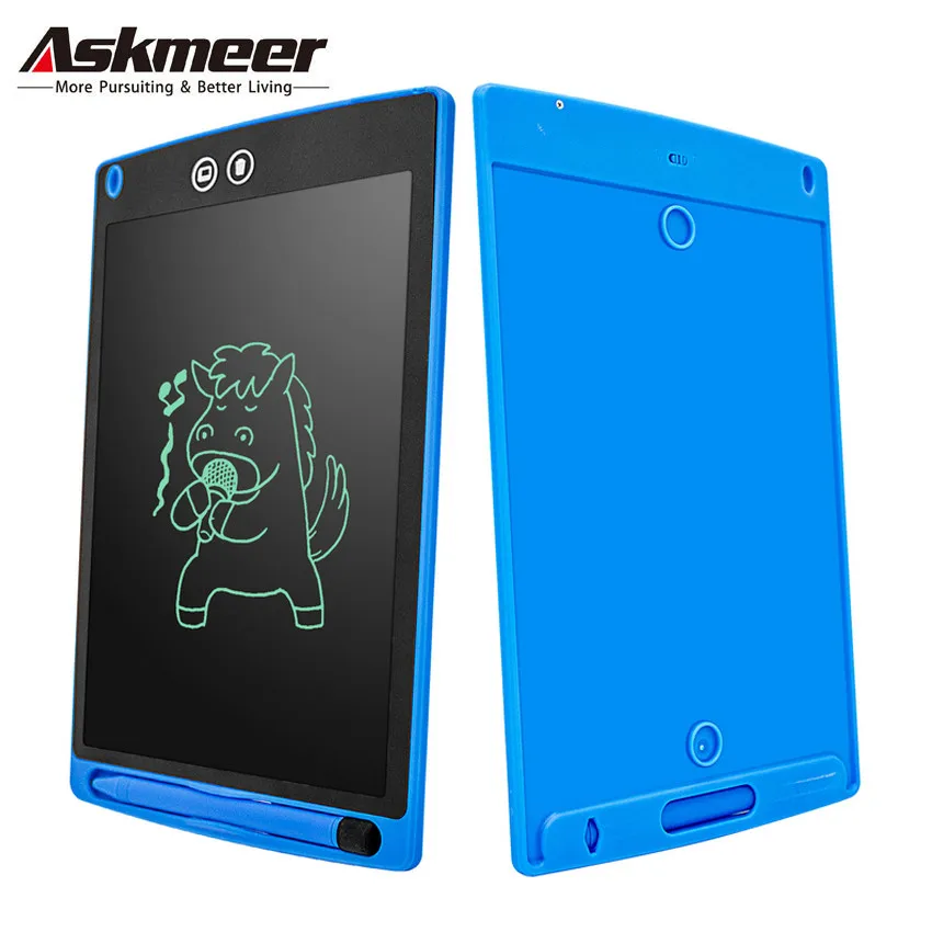 ASKMEER 8.5 inch LCD Writing Tablet Partially Erasing Digital Drawing Board Portable Electronic Tablet Board ultra-thin Board
ASKMEER 8.5 inch LCD Writing Tablet Partially Erasing Digital Drawing Board Portable Electronic Tablet Board ultra-thin Board