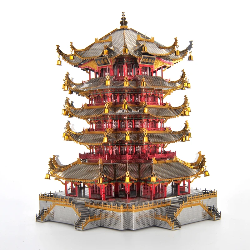 Yellow Crane Tower 3D Metal Puzzles Architecture World Buildings Model Kits Laser Cut Assemble Jigsaw Adult Gift Toys Collection
Yellow Crane Tower 3D Metal Puzzles Architecture World Buildings Model Kits Laser Cut Assemble Jigsaw Adult Gift Toys Collection
