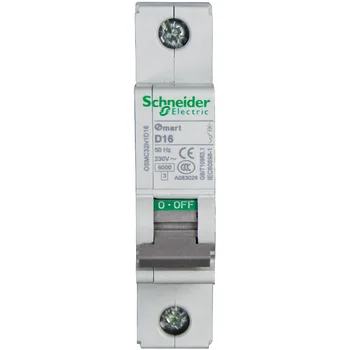 China Export OSMC32N Thermal Magnetic Small Circuit Breaker, 1P, C Curve, 16A, 230V 50HZ Icn=6kA, M5 DIN Rail Mounting 
China Export OSMC32N Thermal Magnetic Small Circuit Breaker, 1P, C Curve, 16A, 230V 50HZ Icn=6kA, M5 DIN Rail Mounting