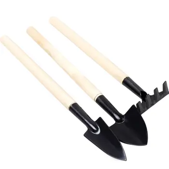 3Pcs/set Garden Hand Tool Kit Plant Gardening Shovel Spade Rake Trowel Wood Handle Metal Head Gardener Drop Shipping
3Pcs/set Garden Hand Tool Kit Plant Gardening Shovel Spade Rake Trowel Wood Handle Metal Head Gardener Drop Shipping
