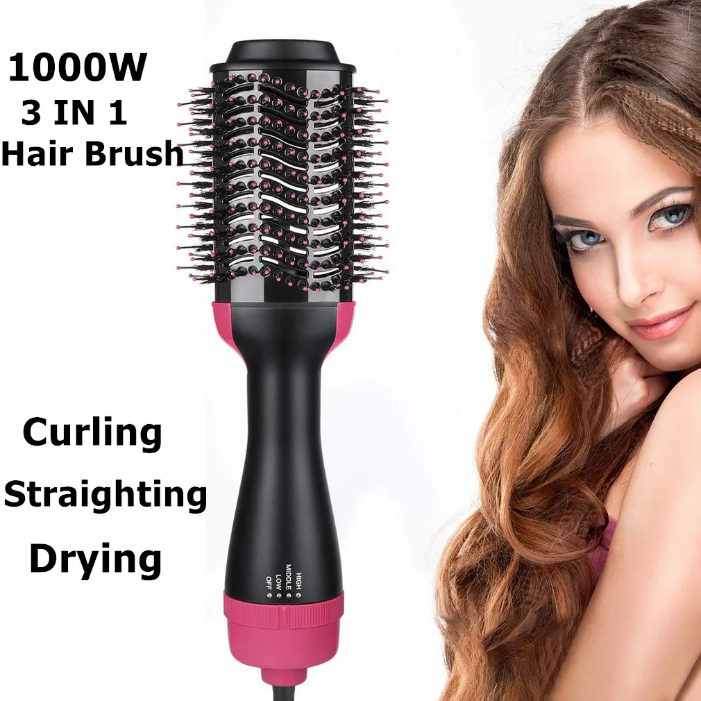 3 In 1 One Step Hair Dryer & Volumizer Salon Hot Air Paddle Styling Brush Negative Ion Generator Hair Straightener Curler
3 In 1 One Step Hair Dryer & Volumizer Salon Hot Air Paddle Styling Brush Negative Ion Generator Hair Straightener Curler