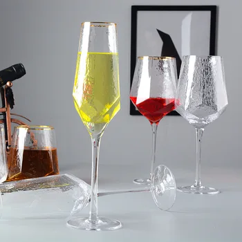 Creative Golden edge Wine Glass Wedding Glasses Champagne Flutes Crystalline Wine Cup Exqusite Life Home Decoration Party Gift
Creative Golden edge Wine Glass Wedding Glasses Champagne Flutes Crystalline Wine Cup Exqusite Life Home Decoration Party Gift