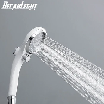 Adjustable Shower Head With Pause Switch Handheld Pressure Boost Water Saving Flow Rate Regulator Stop Valve Sprinklers Bathroom
Adjustable Shower Head With Pause Switch Handheld Pressure Boost Water Saving Flow Rate Regulator Stop Valve Sprinklers Bathroom