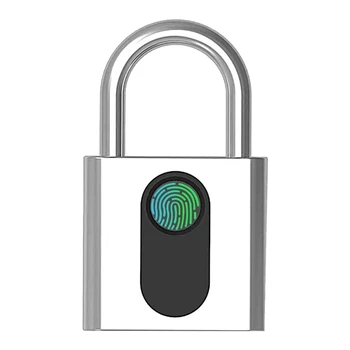 Smart Fingerprint Padlock Keyless Security Lock,IP66 Waterproof Outdoor Locker for Gym, Door ,Bike, Office,USB Charging
Smart Fingerprint Padlock Keyless Security Lock,IP66 Waterproof Outdoor Locker for Gym, Door ,Bike, Office,USB Charging