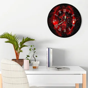 Skull Creative Home Hanging Clock Acrylic Wall Decoration Clock Mute Movement Mirror Clock
Skull Creative Home Hanging Clock Acrylic Wall Decoration Clock Mute Movement Mirror Clock
