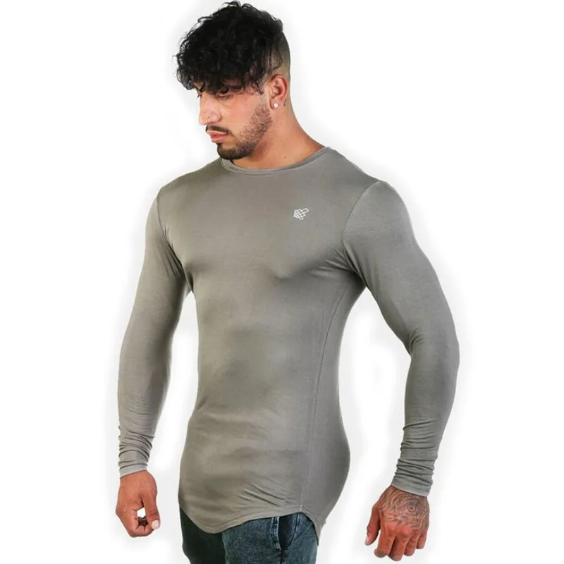 Solid Gym Tshirt Sport Shirt Men Compression Fitness T-shirt Quick Dry Long Sleeve Base Layer Tights Rashgard Workout Tees Tops
Solid Gym Tshirt Sport Shirt Men Compression Fitness T-shirt Quick Dry Long Sleeve Base Layer Tights Rashgard Workout Tees Tops