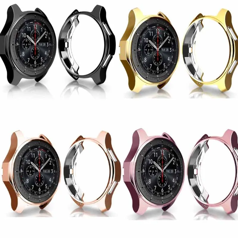 

Protective Soft TPU Case Cover for galaxy watch 46mm 42mm Frontier Cover Shell Protective Bumper Shell for Samsung Gear S3