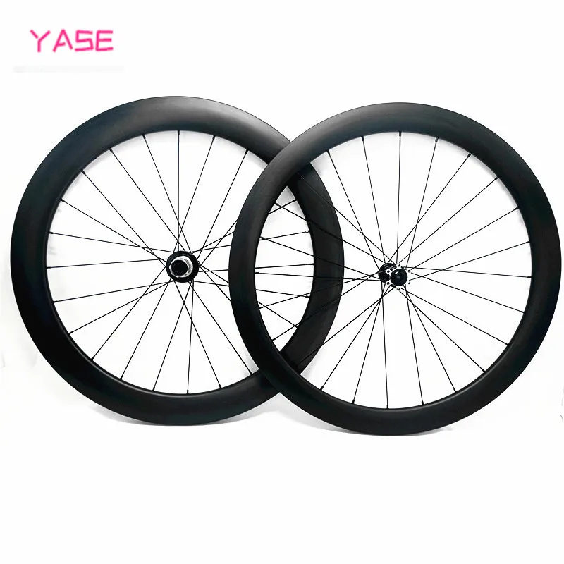 YASE roues velo route 700c carbone Powerway CX32 straight pull 700c wheelset carbon 50x25mm tubular asymmetry carbon wheels disc
YASE roues velo route 700c carbone Powerway CX32 straight pull 700c wheelset carbon 50x25mm tubular asymmetry carbon wheels disc