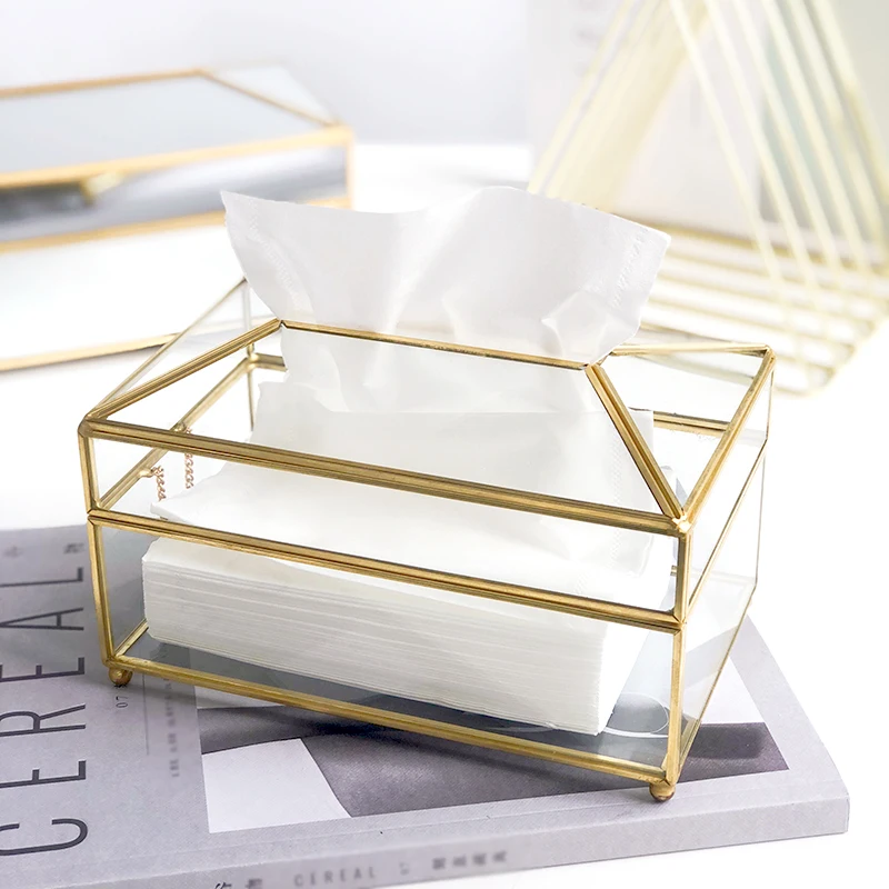 Creative Nordic Glass Tissue Box Metal Tissue Box Holder Gold Luxury Mirror Waterproof Living Room Napkin Box Coffee Table FH027
Creative Nordic Glass Tissue Box Metal Tissue Box Holder Gold Luxury Mirror Waterproof Living Room Napkin Box Coffee Table FH027