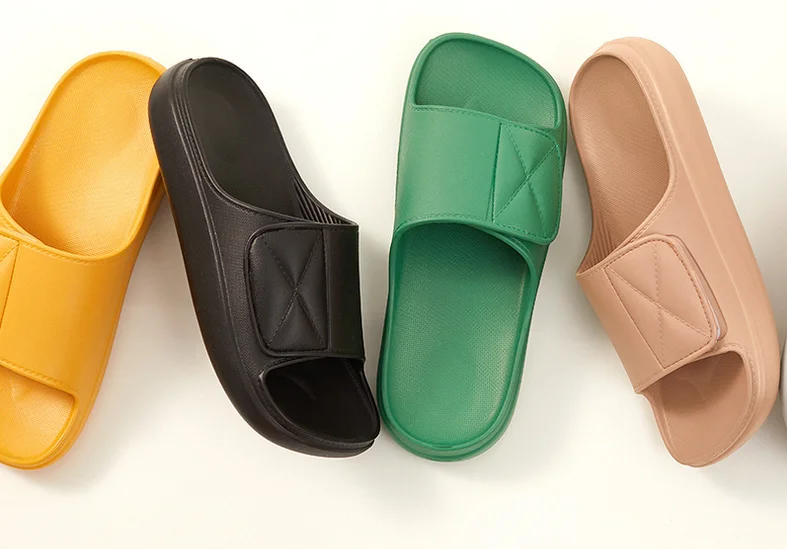 Thick summer slippers men's solid color household indoor shoes serrated edge breathable foot width adjustable bathroom slippers
Thick summer slippers men's solid color household indoor shoes serrated edge breathable foot width adjustable bathroom slippers