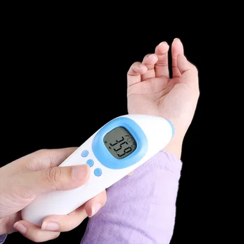 High Precise No Contact Infrared Medical Thermometers Forehead Ear Wrist Body Temperature measuring instrument Thermometer Gun
High Precise No Contact Infrared Medical Thermometers Forehead Ear Wrist Body Temperature measuring instrument Thermometer Gun