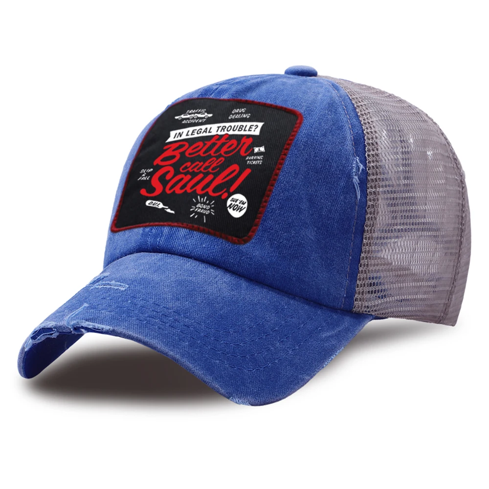 Better Call Saul Letter Printed Baseball Hat Men Outdoor Fashion Brand Cap Mesh Breathable Women Summer Sun Caps Retro Hat Kpop
Better Call Saul Letter Printed Baseball Hat Men Outdoor Fashion Brand Cap Mesh Breathable Women Summer Sun Caps Retro Hat Kpop