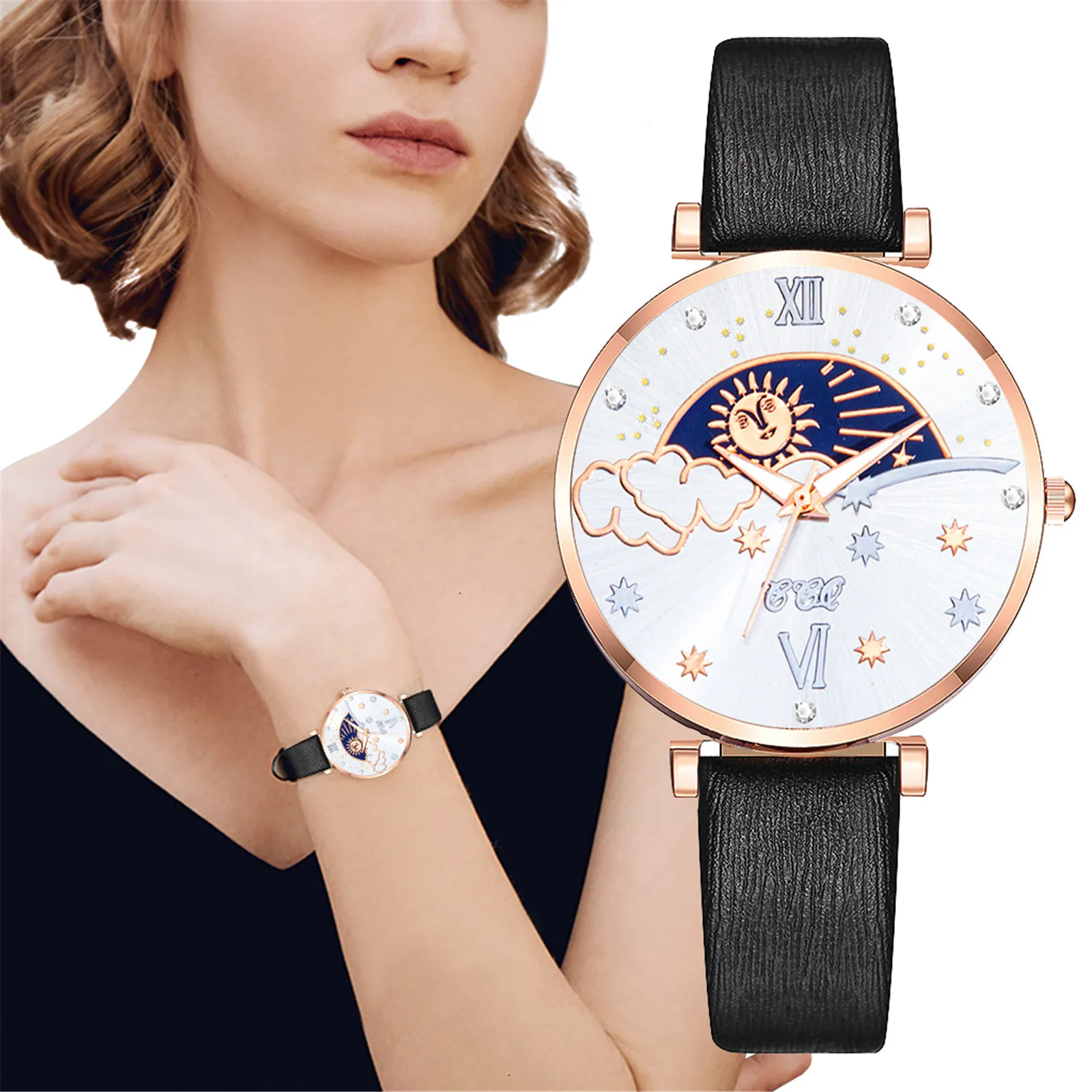 2020 CCQ Cartoon INS hot stamping print dial Women's Casual Quartz Leather Band Strap Spin Watch Wrist Watch ×ª×›×©×™×˜×™× ×œ× ×©×™× #N03
2020 CCQ Cartoon INS hot stamping print dial Women's Casual Quartz Leather Band Strap Spin Watch Wrist Watch ×ª×›×©×™×˜×™× ×œ× ×©×™× #N03
